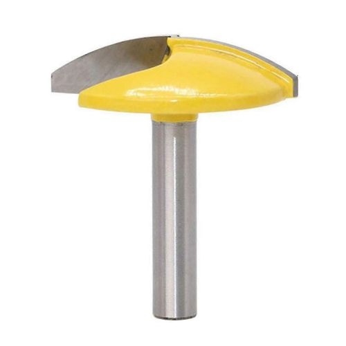Cutter incurvé et horizontal avec fraise de moulage en carbure à tige de 8 mm - Outils de coupe professionnels pour le travail du bois44.2mm
