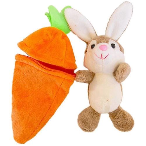Bande Dessinée Porte-Clé Suspendu Cacher Lapin Charme Pendentif Peluche Lapin Carotte Porte-Clés