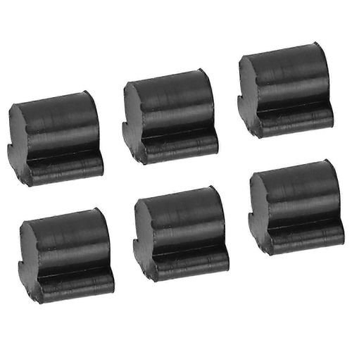 Coussin En Caoutchouc De Piston De Corne 7 Pièces Soupape Rotative Résistante Au Bruit Pour Tuba