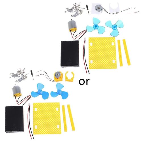 Mini enfants LED pour DC AC Education Générateur électrique Énergie Moteur Vent pour Turbi