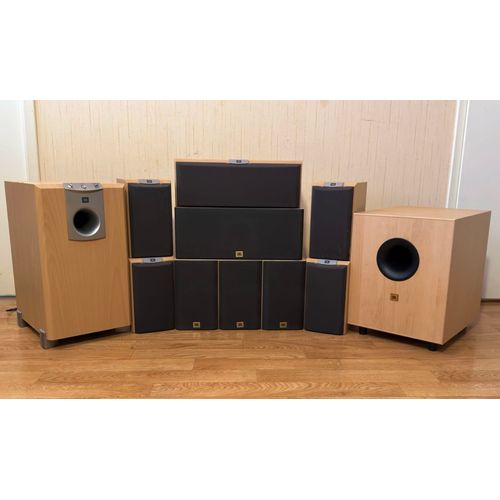 Lot Complet Home Cinéma Vintage JBL SCS-175 & SCS-178 + Akai SR-810