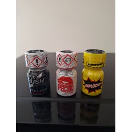 Poppers Super Rush - Pecho Moi - Explosive Lot 3 Flacons 10 Ml