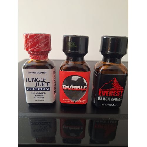 Poppers Platinium - Bubble - Everest Black Label 25 Ml