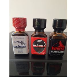 Poppers Platinium - Bubble - Everest Black Label 25 Ml