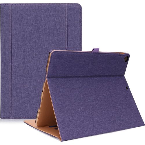 Gothicana By Empétui Ipad Pro 1ère/2ème Génération, A1584 A1652(En 2015), A1670 A1671 A1821(En 2017), Housse Case De Protection, Multiples Angles Pour Ancien Ipad Pro 12.9 Pouces-Violet