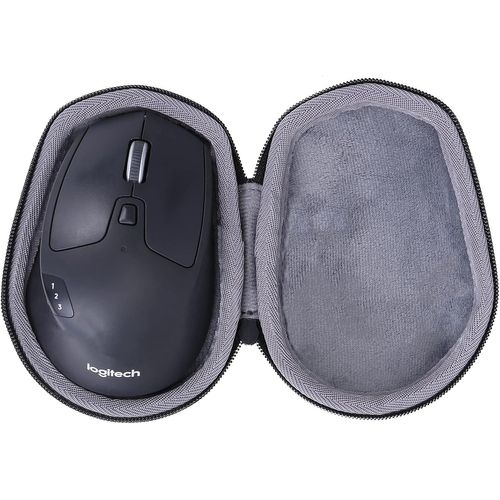 CLOUDDS_Étui De Voyage Rigide Housse Cas Pour Logitech M720 Triathlon-Souris Sans Fil Bluetooth Unifying Easy-Switch