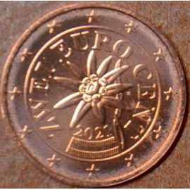 Autriche 2021 - Piece De 2 Centimes D' Euro De Serie Neuve