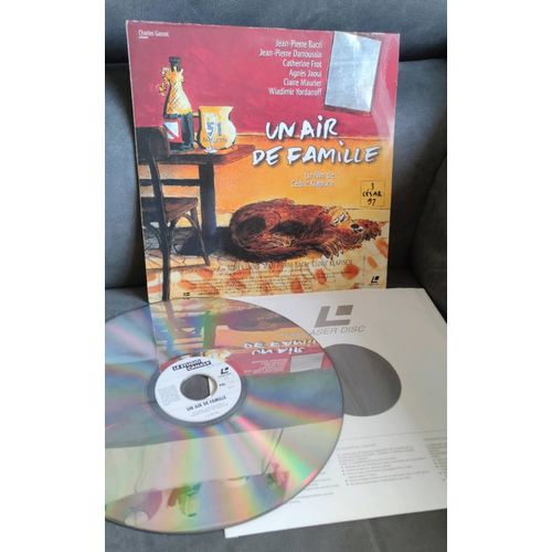 Laserdisc Ld Pal Un Air De Famille Jean Pierre Bacri Cédric Klapich
