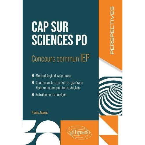 Cap Sur Sciences Po - Concours Commun Iep