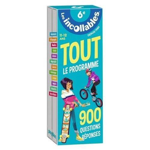 Tout Le Programme 6e - 900 Questions Réponses