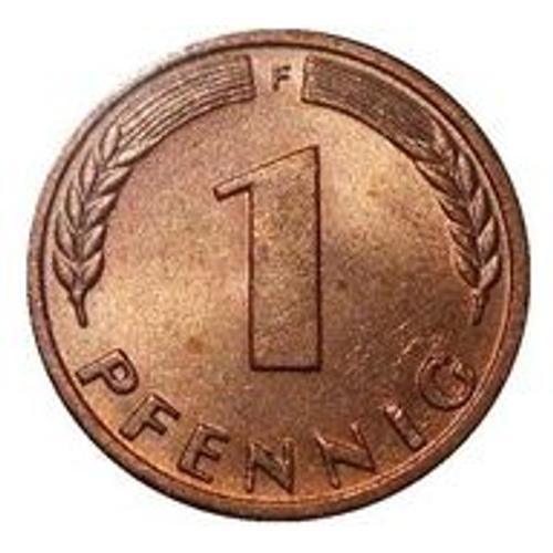 Pièce 1 Pfennig Allemagne - 1972 D