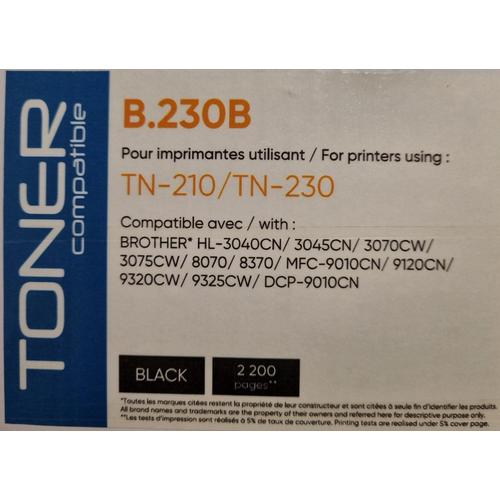 Toner Black laser compatible BROTHER HL-3040CN / 3045CN / 3070CW / 3075CW / 8070 / 8370 / MFC-9010CN / 9120CN / 9320CW / 9325CW / DCP-9010CN, 2200 pages