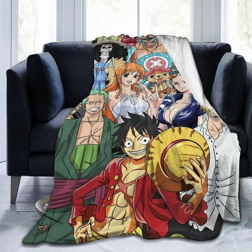 Couverture À Capuche One Piece Character,Couverture Design Tendance,Légère,Confortable