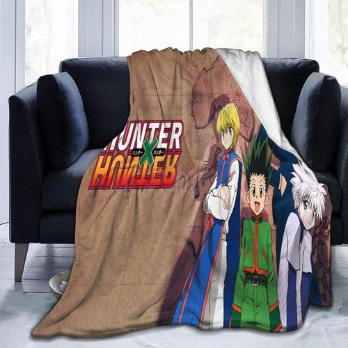 Hunter X Hunter Literie Couverture Imprimée Poids Léger Améliorant Le Sommeil