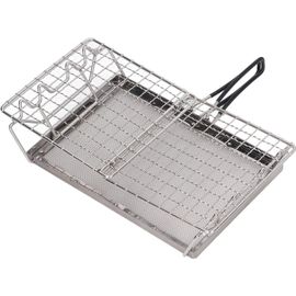 Yemaesre-Réchaud De Camping, Grille-Pain Portable Pliable Structure Stable En Acier Inoxydable Pour Extérieur Cuisinière Grille-Pain Réchaud À Gaz Pour Pique-Nique