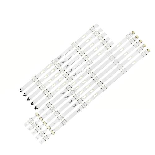 10pcs LED Bande De Rétro-Éclairage Samsung V5DF-480DCA-R2 V5DF-480DCB-R2 BN96-34785A BN96-34786A UE48J630AK UE48J6300 50UK6470 ""Nipseyteko""