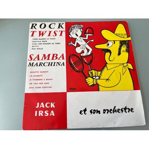 Disque 25 Cm Jack Irsa "Rock , Twist , Samba"