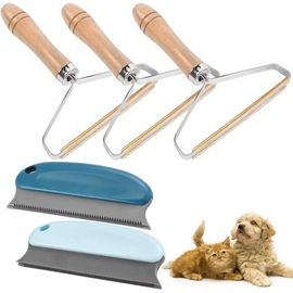 YEMAESRE-Lot De 5 Rasoirs Anti-Peluches Portatifs - Pattes Magiques -