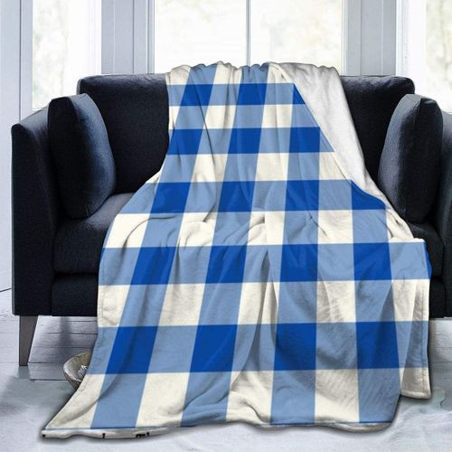 Ggham Bleu Cobalt Plaid