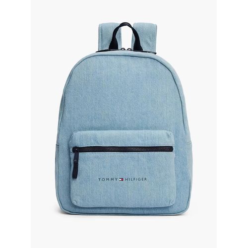 Sac à dos Essential en denim pour enfant TH ESSENTIAL BACKPACK DENIM/Light Blue
