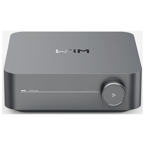 WiiM AMP Amplificateur connecté stéréo 60 Watts - Gris