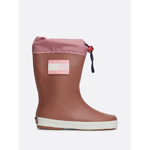 Bottes De Pluie Cordon Avec Stoppeurs Rain Boot/antique Rose