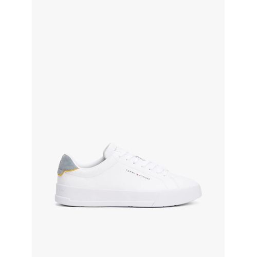 Baskets Talon Contrasté Th Court Lth Detail Ess/overcast Grey