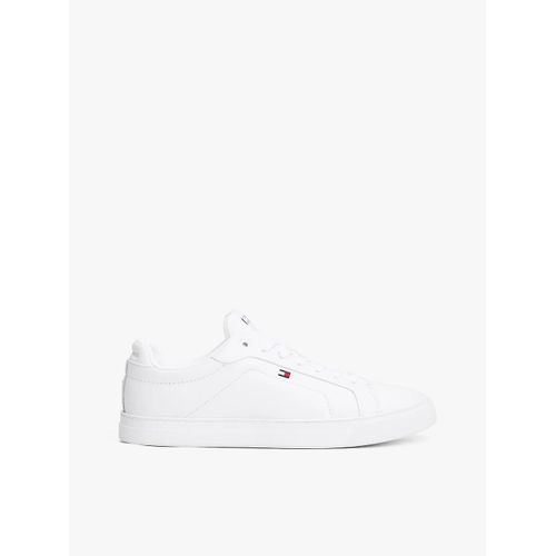 Baskets En Cuir Drapeau Brodé Icon Court Lth Flag Ess/white