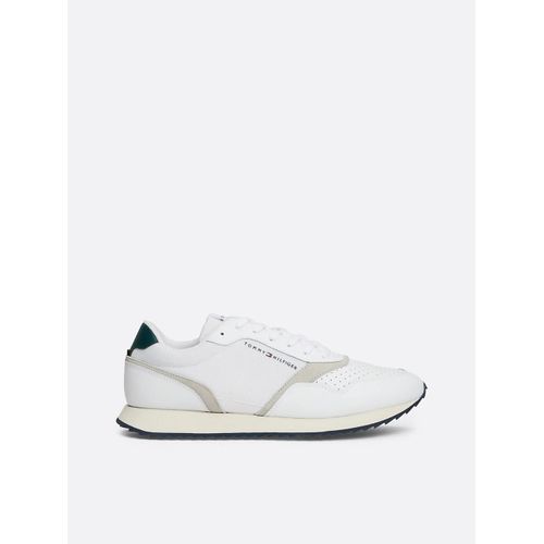 Baskets De Running Dentelées En Cuir Runner Evo Seasonal Mix/white