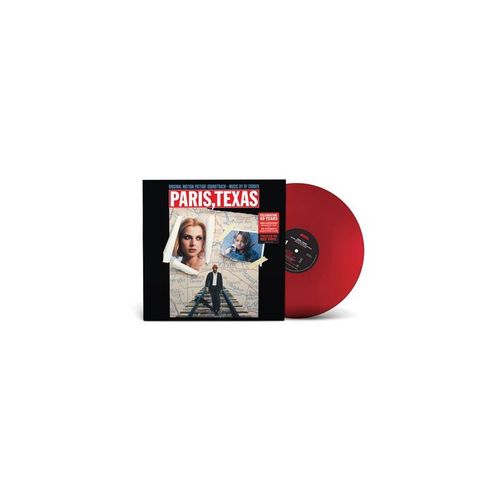 Ry Cooder - Paris Texas (Original Soundtrack) [Vinyl Lp] Explicit, Red, Clear Vinyl