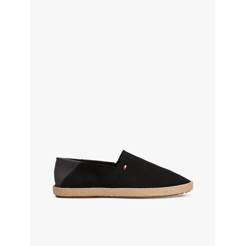 Espadrilles Crantées Drapeau Brodé Hilfiger Espadrille Core Textile/black