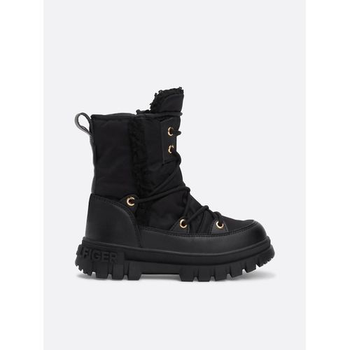 Bottines En Fausse Fourrure Fur Boot/black
