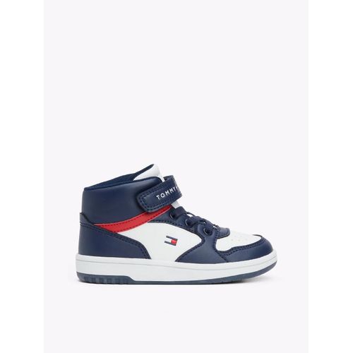 Baskets Montantes Scratch High Top Lacesup/velcro Sneaker/blue/white