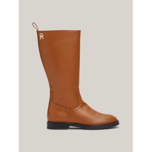 Bottines En Cuir Boot/tobacco