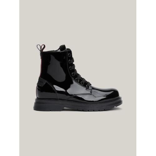 Bottines Vernies Lacets Lacesup Bootie/black