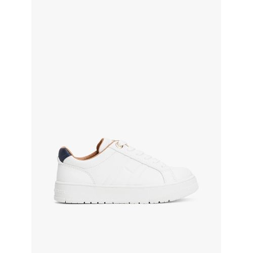 Baskets Lacets Légèrement Crantées Low Cut Lacesup Sneaker/white/blue