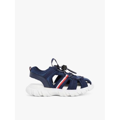 Sandales Lacets En Corde Avec Stoppeur Sandal/blue