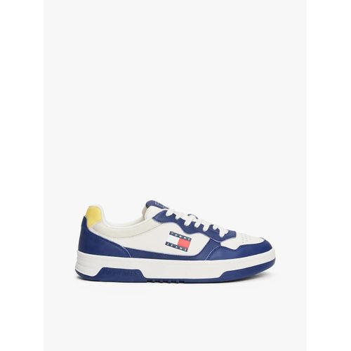 Baskets Avec Cuir Semelle Cuvette Tjm Cupsole Leather Ess/velvet Blue
