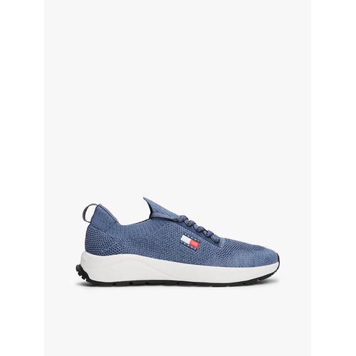 Baskets Monossock Tissée Tjm Runner Knitted/blue Moment