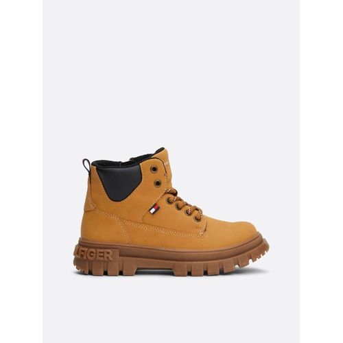 Bottines Crantéespaisses Lacets Lacesup Bootie/ochre