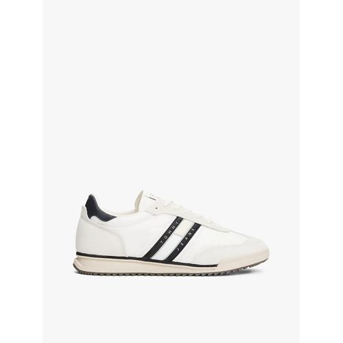 Baskets Crantées Rétro En Cuir Multitextures Tjm Retro Runner Cleated/black