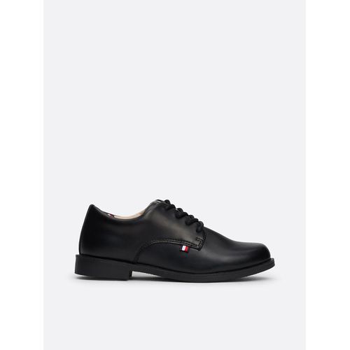 Chaussures Lisses À Lacets Low Cut Lace-Up Shoe/Black - 30