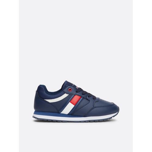 Baskets Lacets Et Drapeau Flag Low Cut Lacesup Sneaker/blue