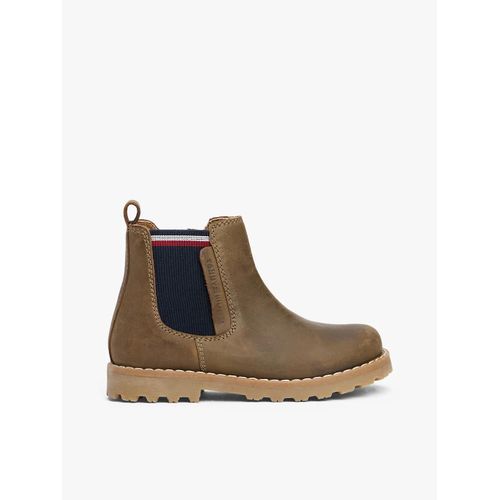 Bottines Chelsea En Cuir Chelsea Boot/military Green