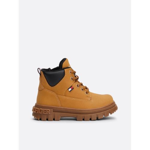 Bottines Crantéespaisses Lacets Lacesup Bootie/ochre
