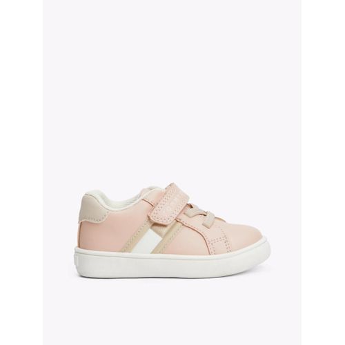 Baskets Lacets Et Scratch Flag Low Cut Lacesup/velcro Snea/pink/beige