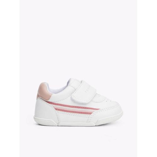 Baskets Scratch Low Cut Velcro Sneaker/white/pink