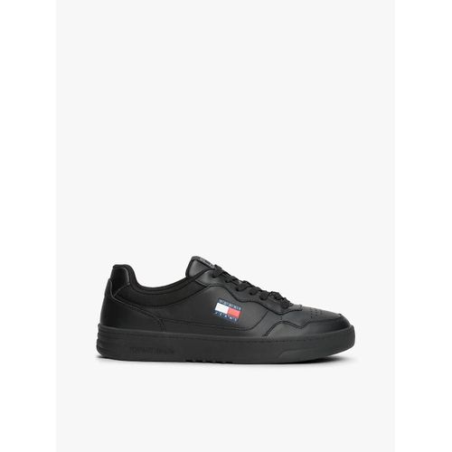 Baskets Avec Cuir Semelle Cuvette Tjm Cupsole Leather Ess/black
