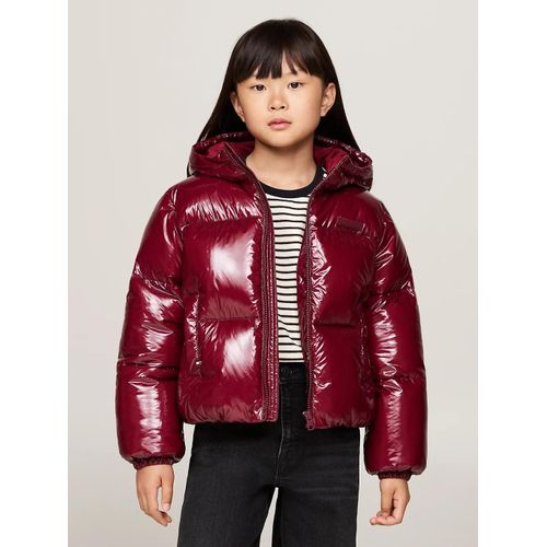 Doudoune Décontractée Brillante New York Glossy Puffer Jacket/Burgundy - 92 Cm