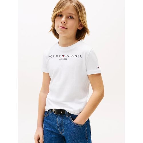 T-Shirt Essential En Coton À Logo Essential Tee S/S/White - 98 Cm